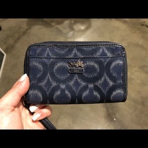 Authentic  coach wristlet